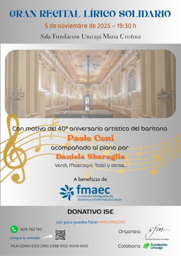 🎶 Gran Recital Lírico Solidario 🎶